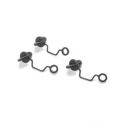 Tethered Drain Plug, Large (3): Pro Boat Tethered Drain Plug, Large (3): Pro Boat