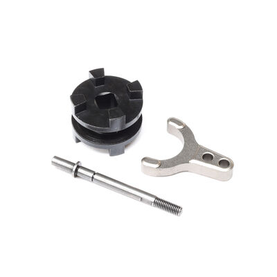 Underdrive Shaft, Fork & Slider: 1/10 SCX10 PRO Underdrive Shaft, Fork & Slider: 1/10 SCX10 PRO