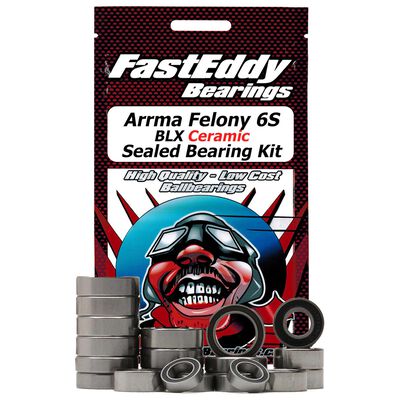 ARRMA Felony 6S BLX Ceramic Sealed Bearing Kit ARRMA Felony 6S BLX Ceramic Sealed Bearing Kit