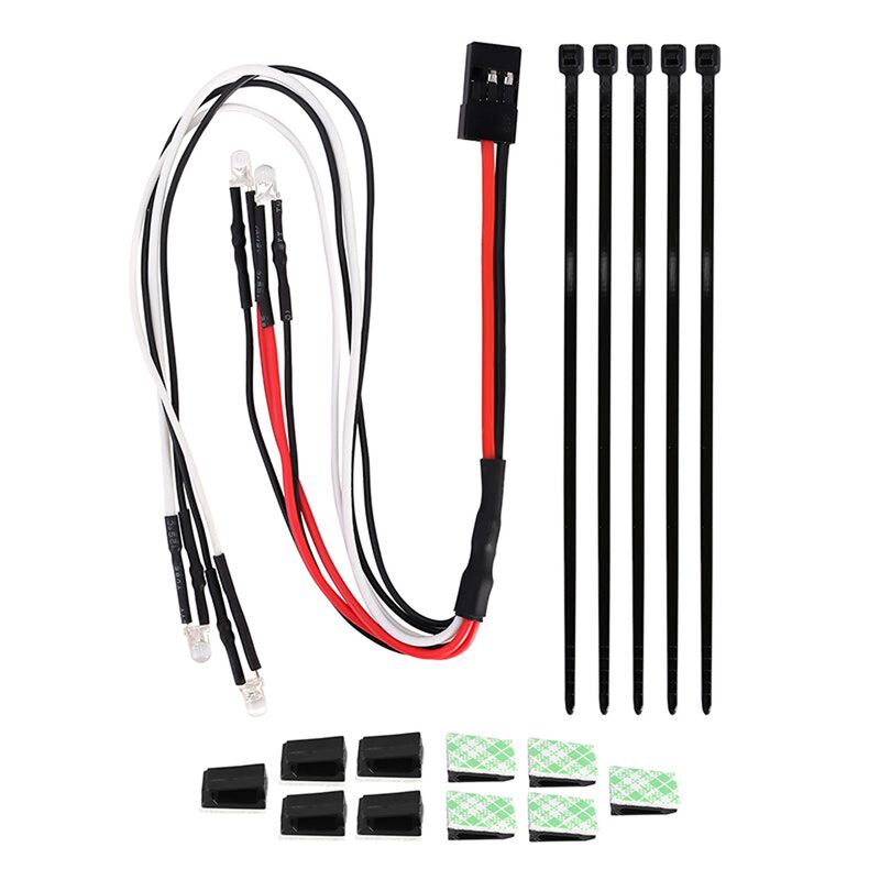 INJORA LED Headlight & Taillight Kit, 1/18 Traxxas TRX-4M