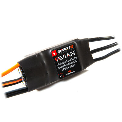 Avian 30-Amp Brushless Smart ESC, 3S-6S Avian 30-Amp Brushless Smart ESC, 3S-6S