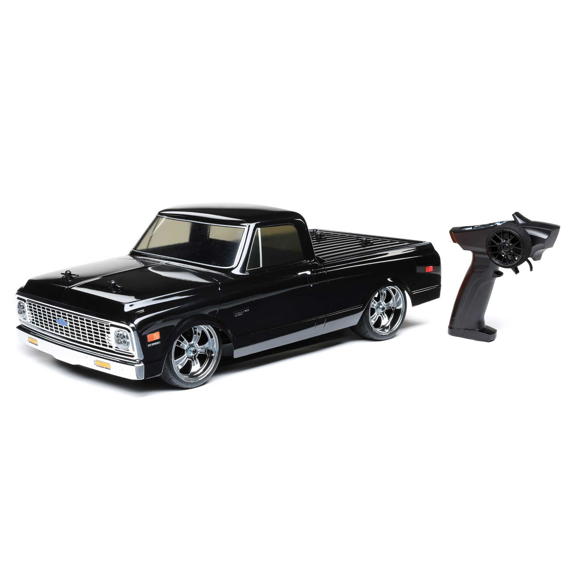 海外限定スパイク販売 V100 C10 Chevy 1972 1/10 Losi AWD RTR Brushed Truck Pickup ホビーラジコン