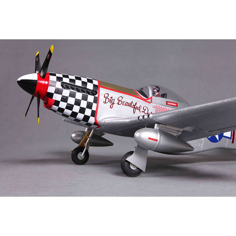 FMS P-51D V2 Big Beautiful Doll PNP, 800mm | Horizon Hobby 