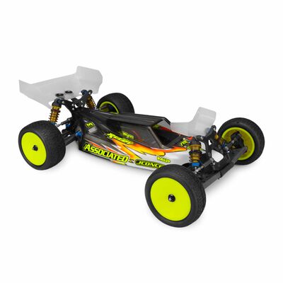 1/10 S2 Buggy Clear Body with Aero Wing, Lightweight, 1/10 Team Associated RC10B6 1/10 S2 Buggy Clear Body with Aero Wing, Lightweight, 1/10 Team Associated RC10B6