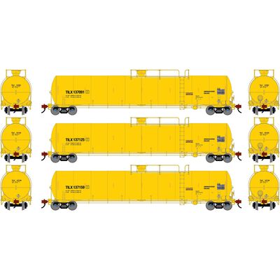N GEN UTC 33K LPG Tank Car, TILX #137091/137125/137159 (3) N GEN UTC 33K LPG Tank Car, TILX #137091/137125/137159 (3)