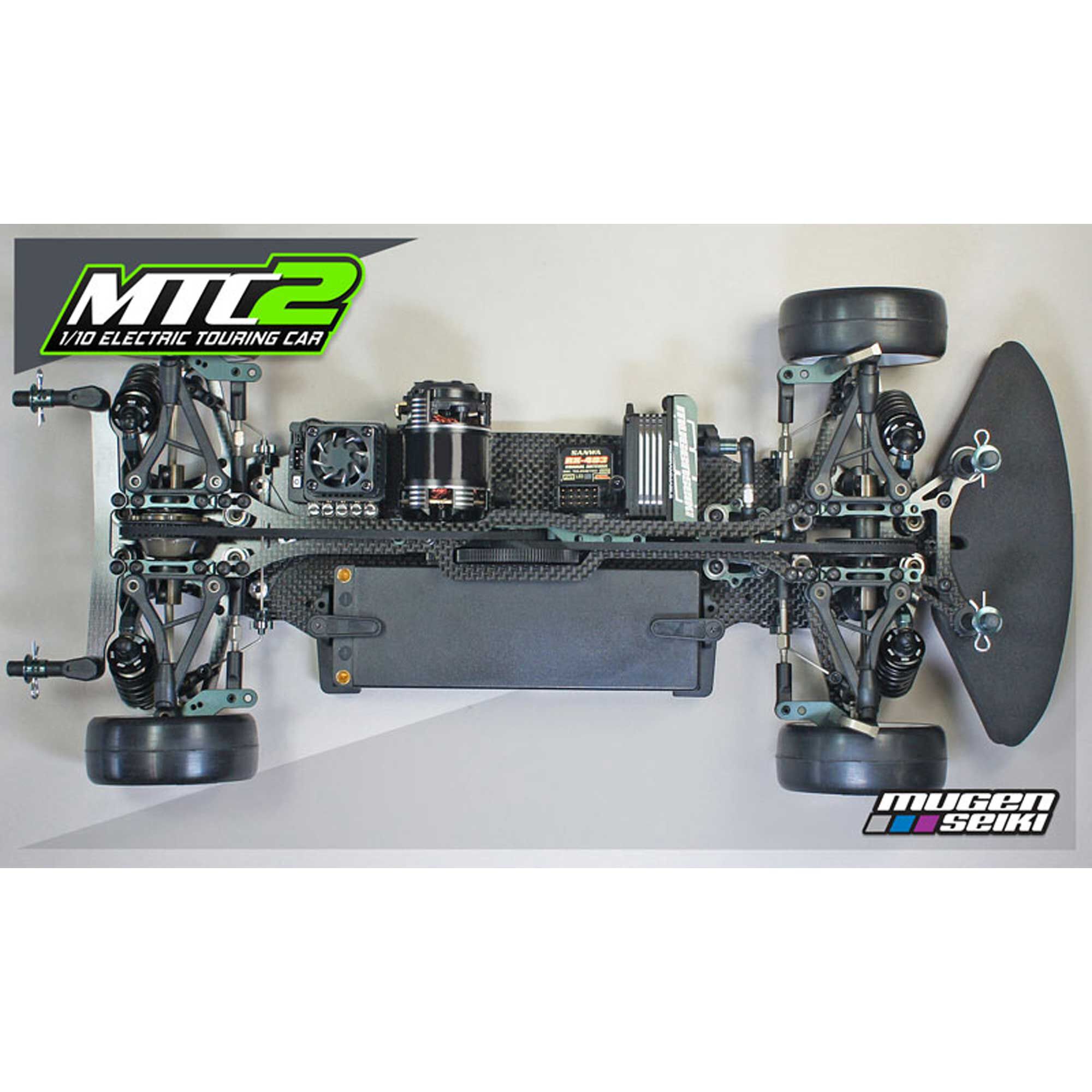 Mugen Seiki USA MTC2 1/10 EP Touring Car Kit (Carbon Chassis) | Horizon  Hobby