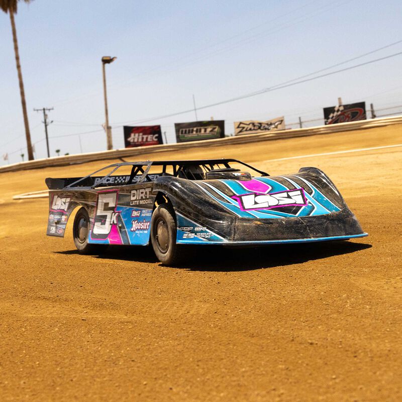 Losi 1/10 22S 2WD Dirt Oval Late Model RTR, Blue Losi 1/10 22S 2WD Dirt Oval Late Model RTR, Blue
