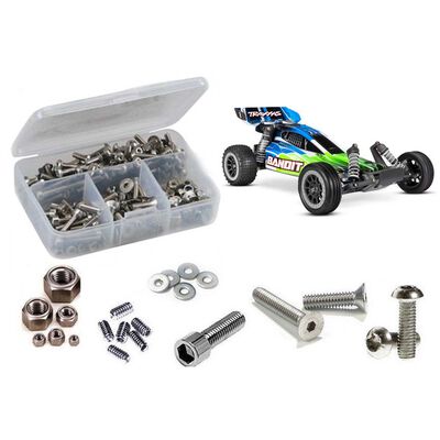 Stainless Steel Screw Kit, 1/10 Traxxas Bandit XL Stainless Steel Screw Kit, 1/10 Traxxas Bandit XL