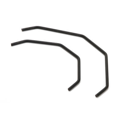 Front and Rear Sway Bar Set, 4.8mm: 5T, MINI WRC Front and Rear Sway Bar Set, 4.8mm: 5T, MINI WRC