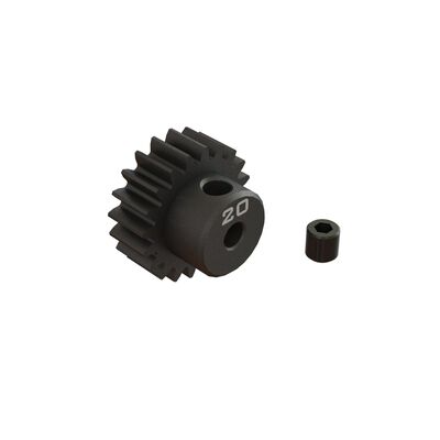 20T 0.8Mod 1/8" Bore CNC Steel Pinion Gear 20T 0.8Mod 1/8" Bore CNC Steel Pinion Gear
