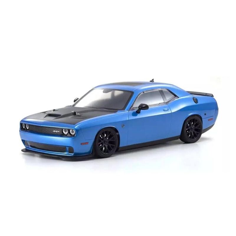 1/10 Fazer Mk2 2015 Dodge Challenger SRT Hellcat 4x4 Electric Touring RTR, Blue