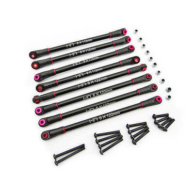 Aluminum 4-Link Set for 12in (305mm): Axial SCX10, SCX10 II Aluminum 4-Link Set for 12in (305mm): Axial SCX10, SCX10 II
