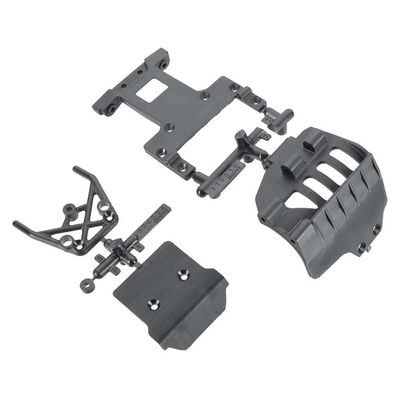 Bumper Rear Chassis Plate Set: Front Bumper Rear Chassis Plate Set: Front
