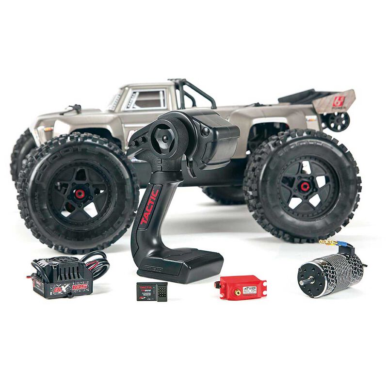 1/8 OUTCAST 6S BLX 4WD Brushless Truck RTR, Silver