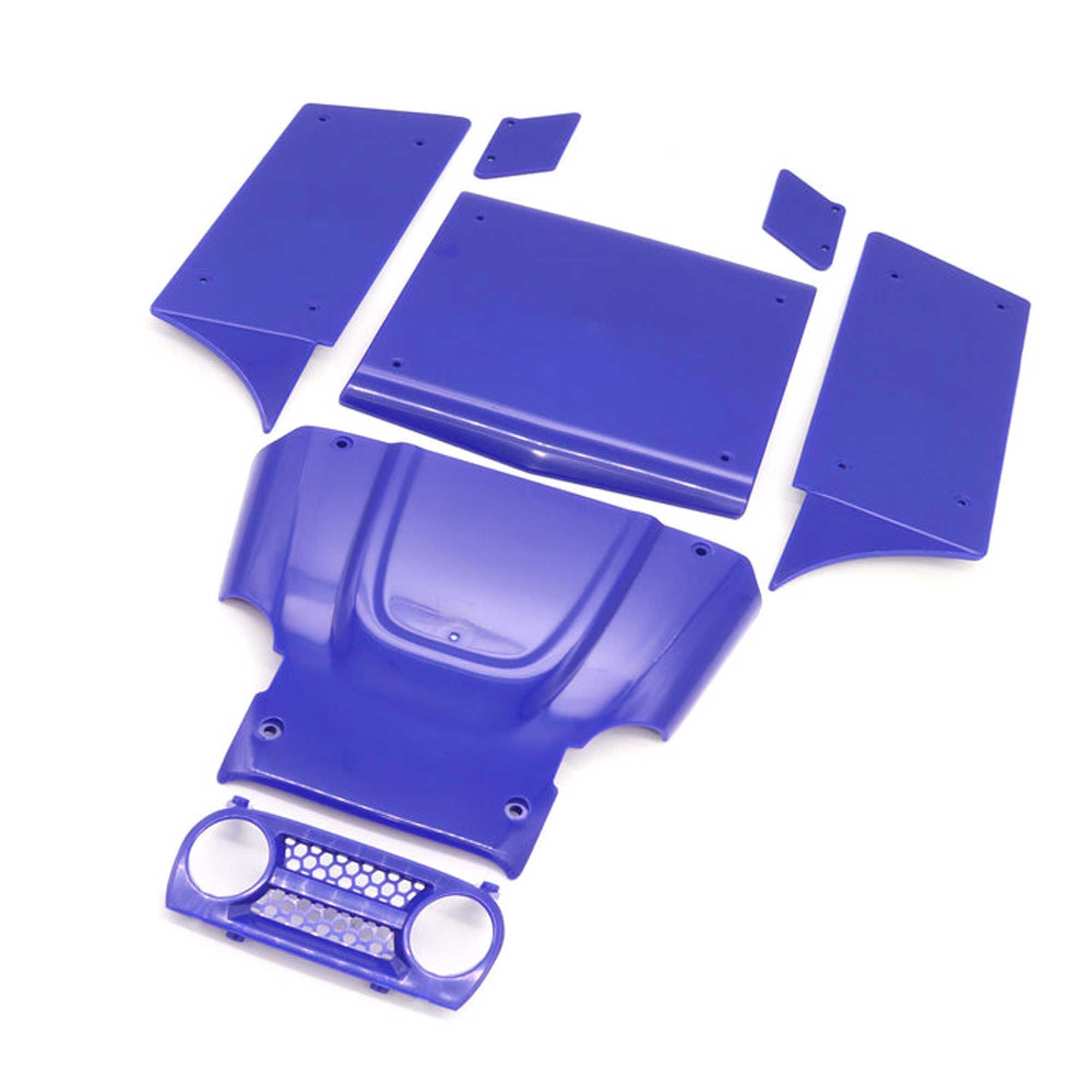 Vanquish Products Optic Body Set – Blue – Sparcos | Horizon Hobby