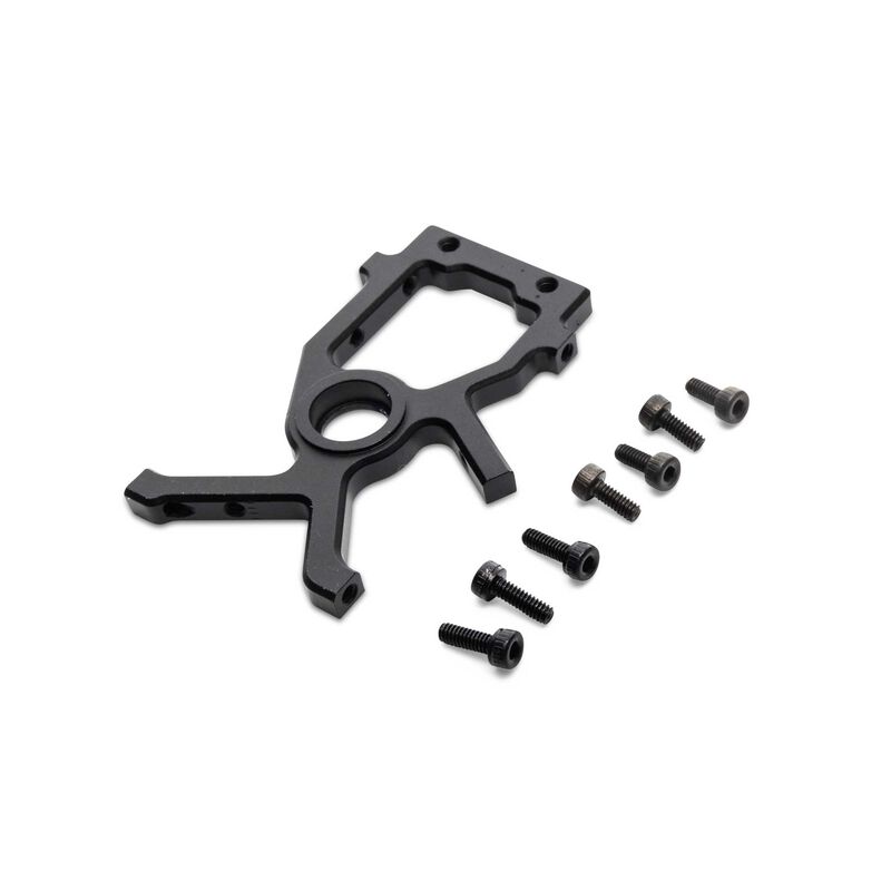 Blade Lower Bearing Block/Servo Mount, Black: InFusion 210