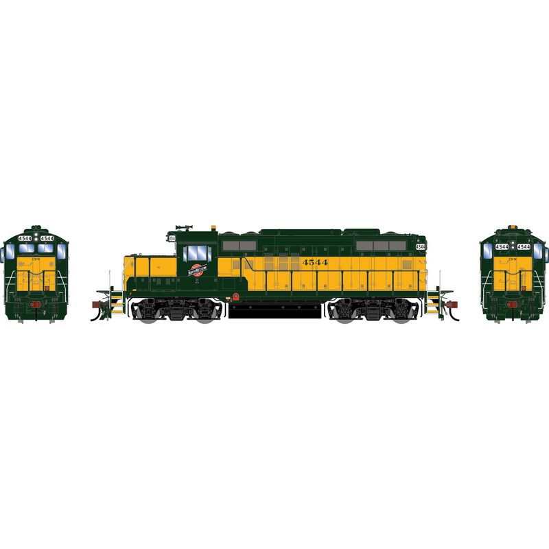Athearn Genesis HO GEN GP9R Locomotive, CNW #4544