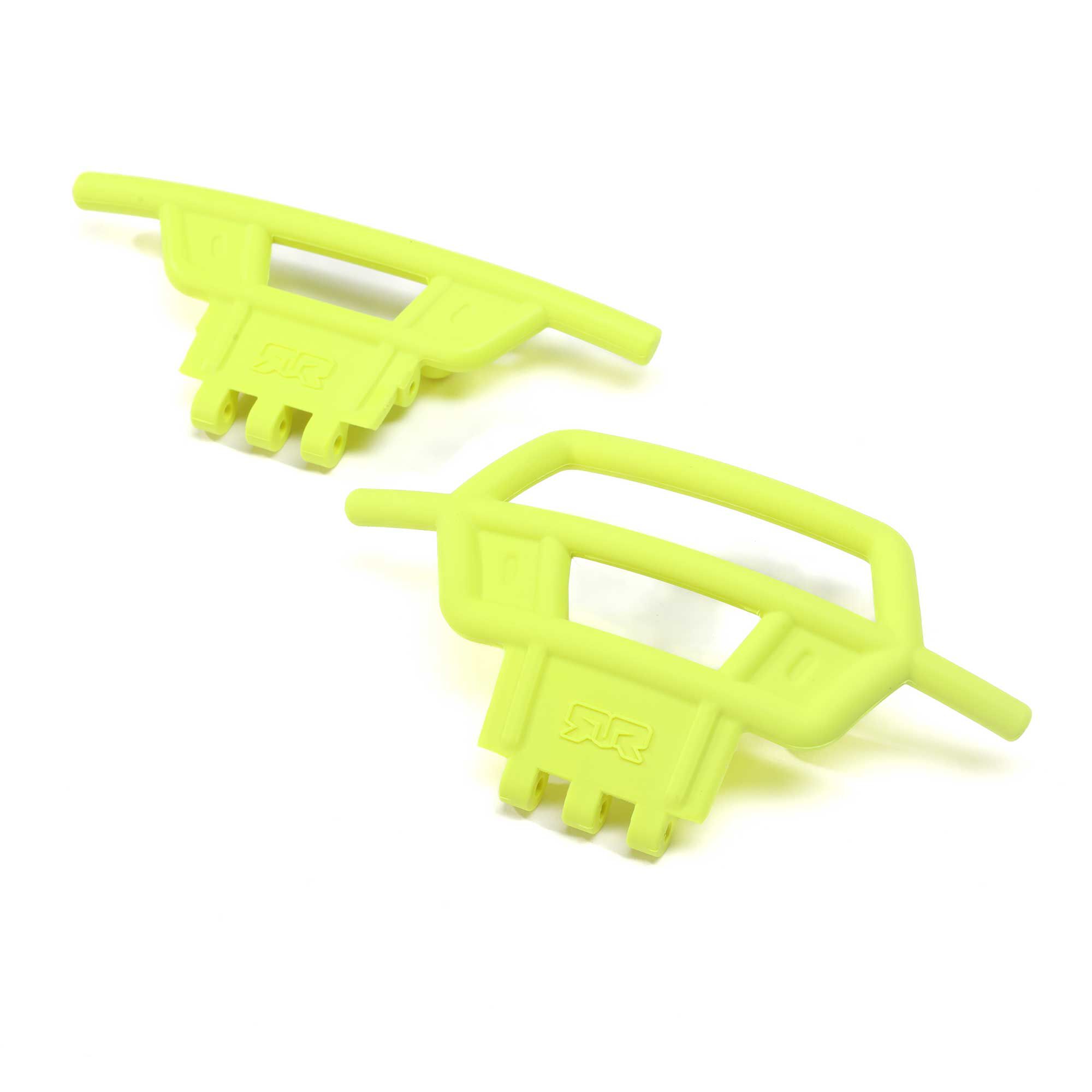 ARRMA ARRMA MT Bumper Set, Fluorescent Yellow | Horizon Hobby