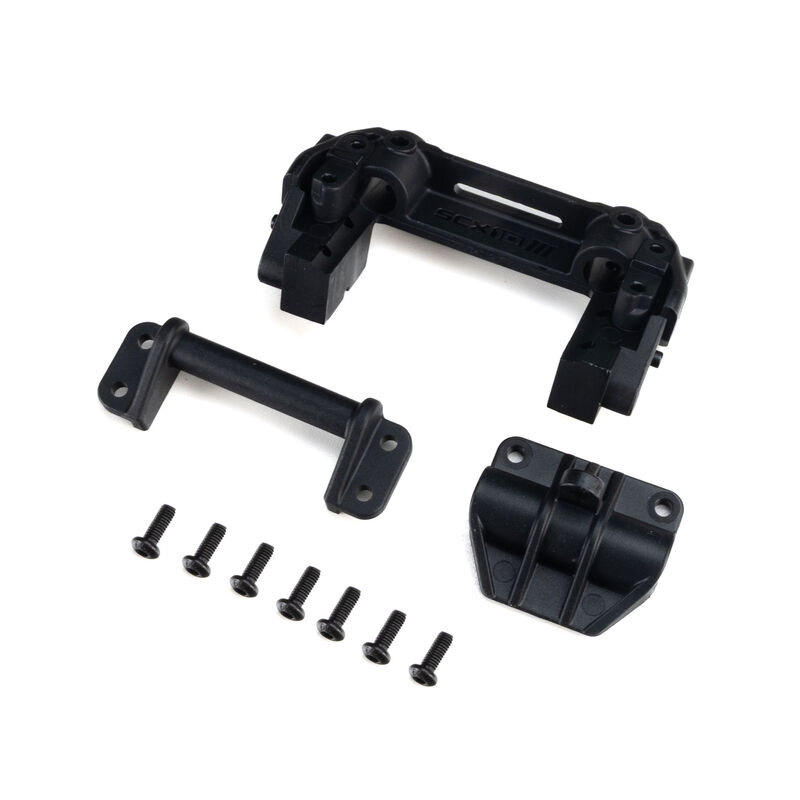 Axial Front Bumper Mount Set, Jeep JT: SCX10 III MotoBilt