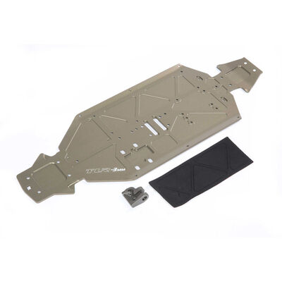 Chassis -3mm Rear Brace: 8XE Chassis -3mm Rear Brace: 8XE