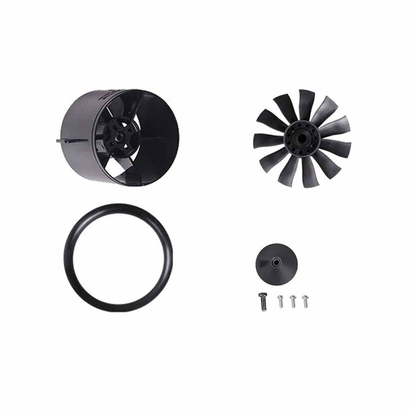 64mm Ducted Fan with Metal Spinner