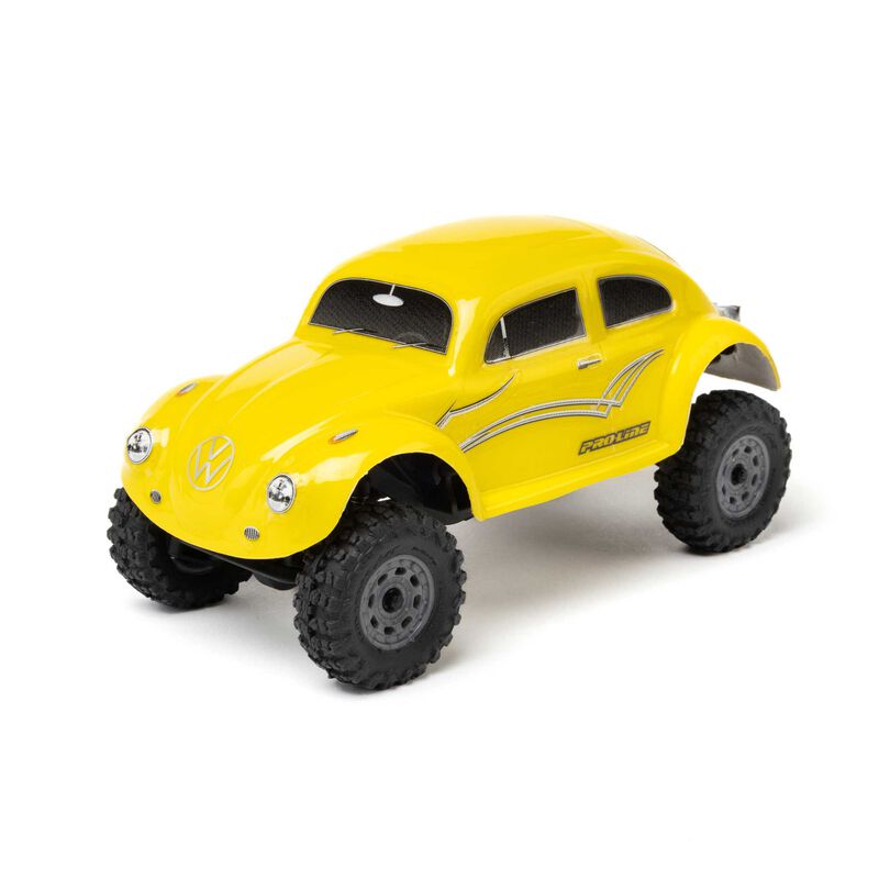 Pro-Line Racing 1/30 Pre-Cut VW Bug Yellow Body: Axial SCX30