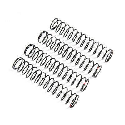 Shock Spring Soft, Red, 2.2 rate (4): LMT Shock Spring Soft, Red, 2.2 rate (4): LMT
