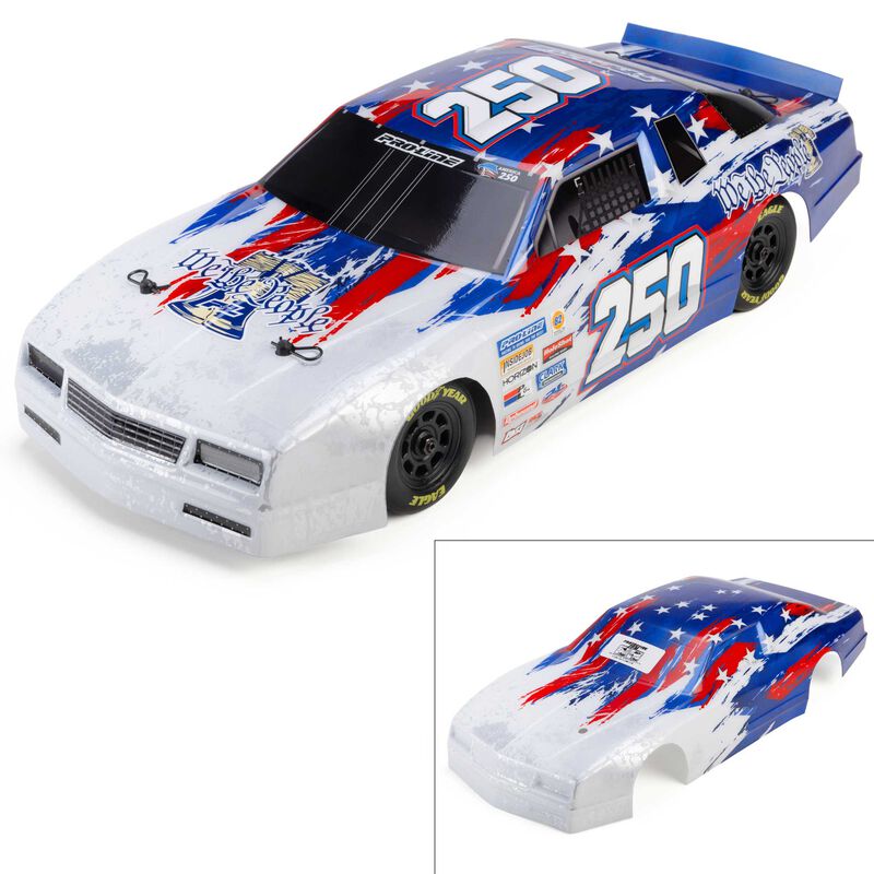 Pro-Line Racing 1/12 Pre-Cut/Pre-Painted 1986 Chevrolet Monte Carlo America 250 Body: Losi NASCAR® Race Car