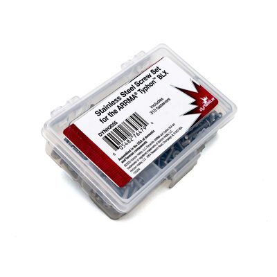 Stainless Steel Screw Set: ARRMA TYPHON BLX Stainless Steel Screw Set: ARRMA TYPHON BLX