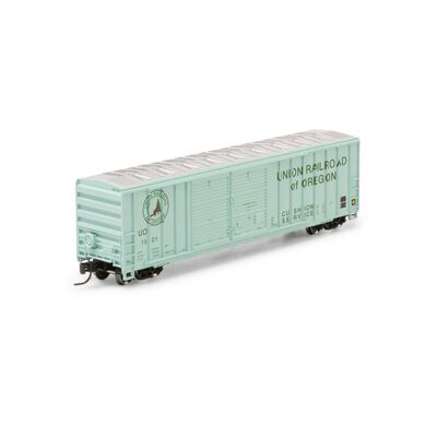 N 50' FMC DD Offset Box Car, UO #1501 N 50' FMC DD Offset Box Car, UO #1501