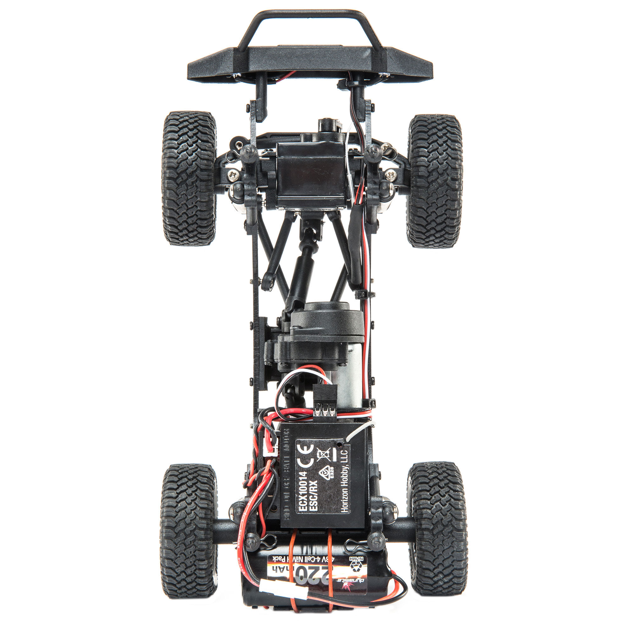 ECX 1/24 Barrage 4WD Scaler Rock Crawler RTR, Orange | Horizon Hobby