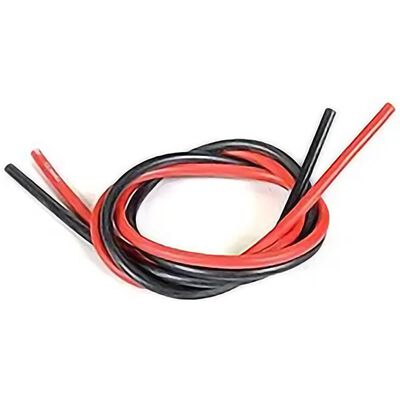 3' Red and Black 12 Gauge Wet Noodle 3' Red and Black 12 Gauge Wet Noodle
