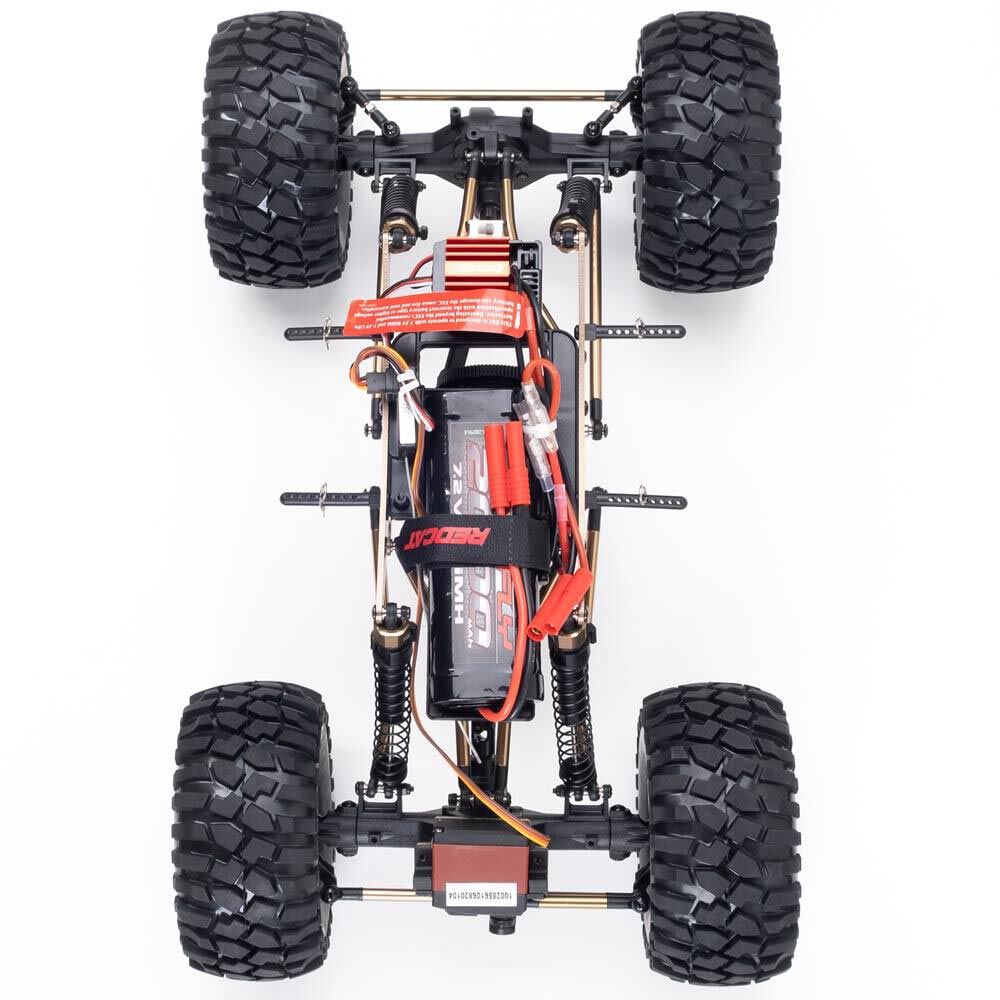 Red Redcat Racing Everest-10 Electric Rock Crawler with Waterproof Electronics 1/10 Scale 2.4Ghz Radio Control