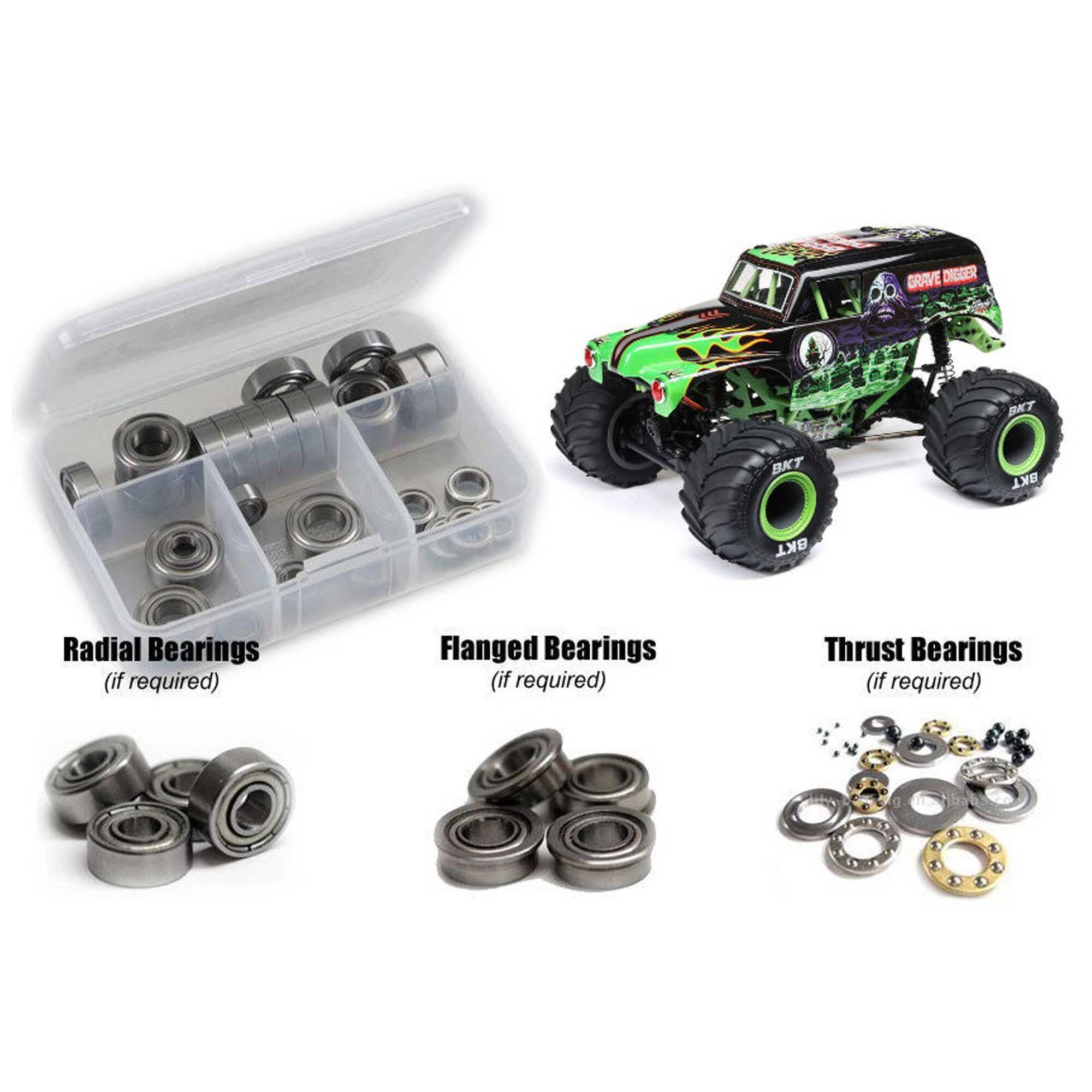 RC Screwz Team Losi 1/18 Mini LMT 4X4 (#LOS01026) Metal Shielded