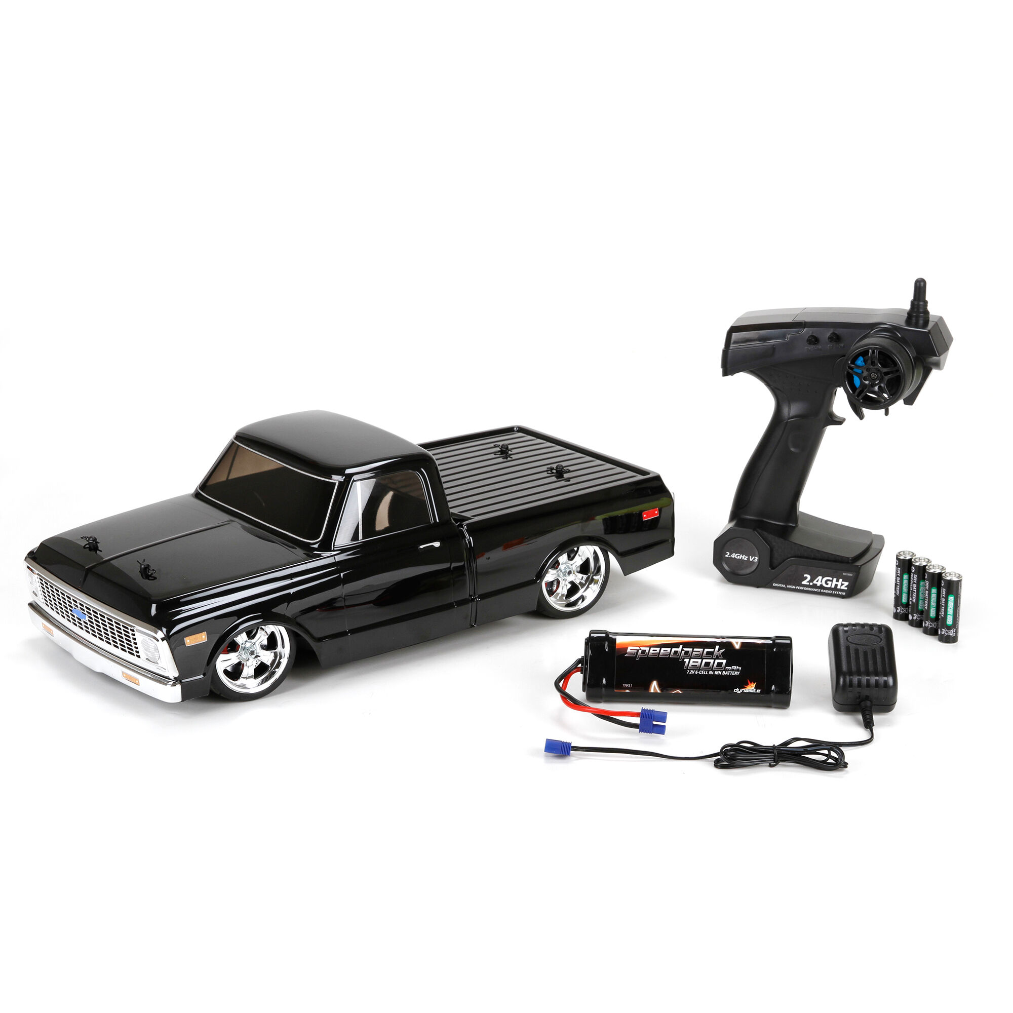Vaterra 1/10 1972 Chevy C10 Pickup Truck V-100 S 4WD Brushed RTR 