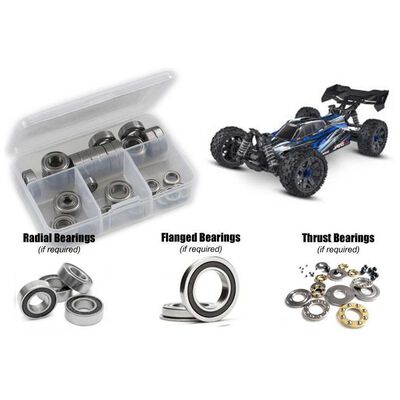 Traxxas Jato 4x4 BL-2s 1/10th (#90154-4) Rubber Shielded Bearing Kit Traxxas Jato 4x4 BL-2s 1/10th (#90154-4) Rubber Shielded Bearing Kit