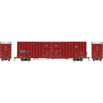 HO ATH 60' Gunderson High-Cube Double Door Box Car, TBOX #889270 HO ATH 60' Gunderson High-Cube Double Door Box Car, TBOX #889270