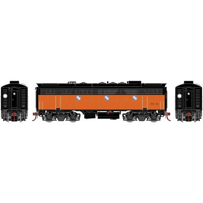 HO F7B Locomotive with DCC & Sound, MILW #73B HO F7B Locomotive with DCC & Sound, MILW #73B