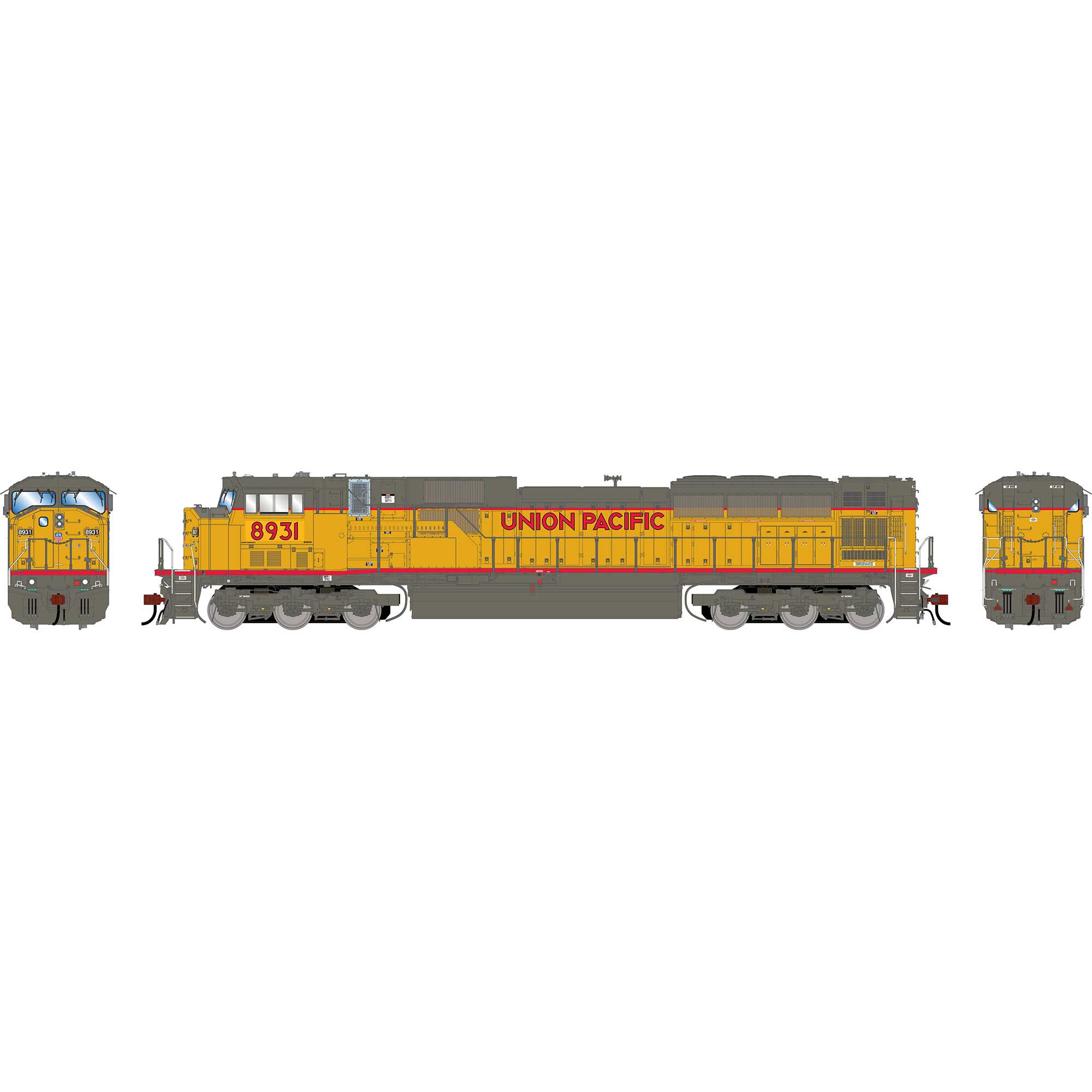 Athearn Genesis Athearn Genesis HO GEN SD90MAC-H PH I Locomotive w