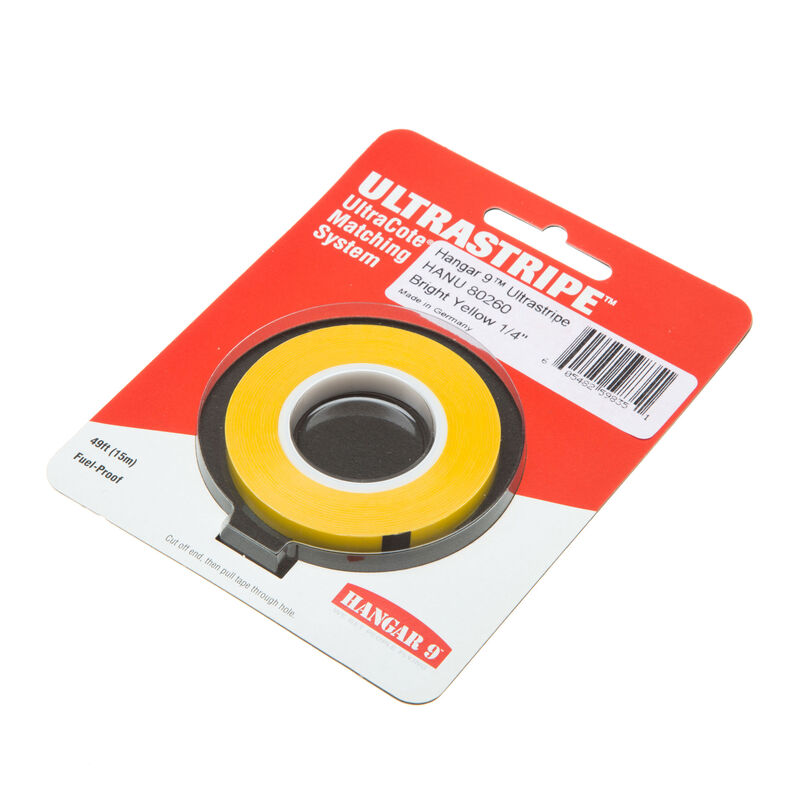 UltraStripe, Bright Yellow 1/4"