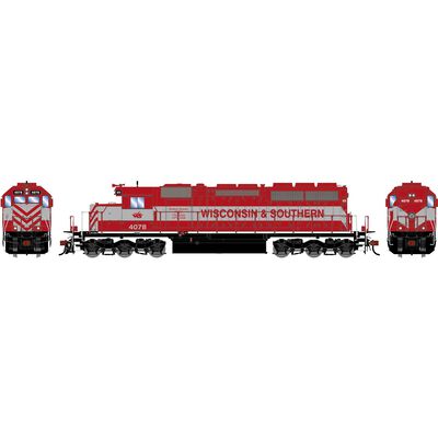 HO ATH SD40 Locomotive w/DCC & Sound, WSOR #4078 HO ATH SD40 Locomotive w/DCC & Sound, WSOR #4078