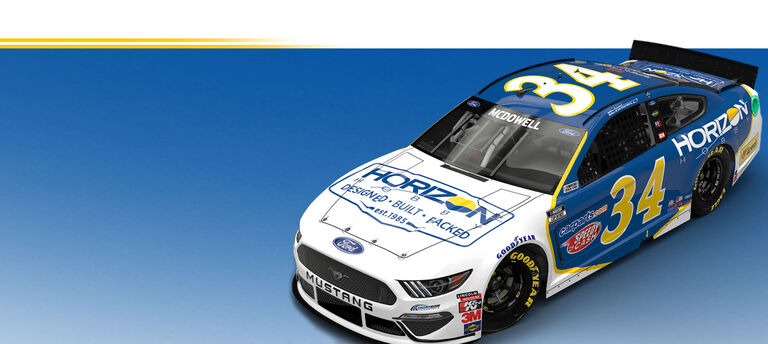 Horizon Hobby returns to the Front Row Motorsports team with new colors