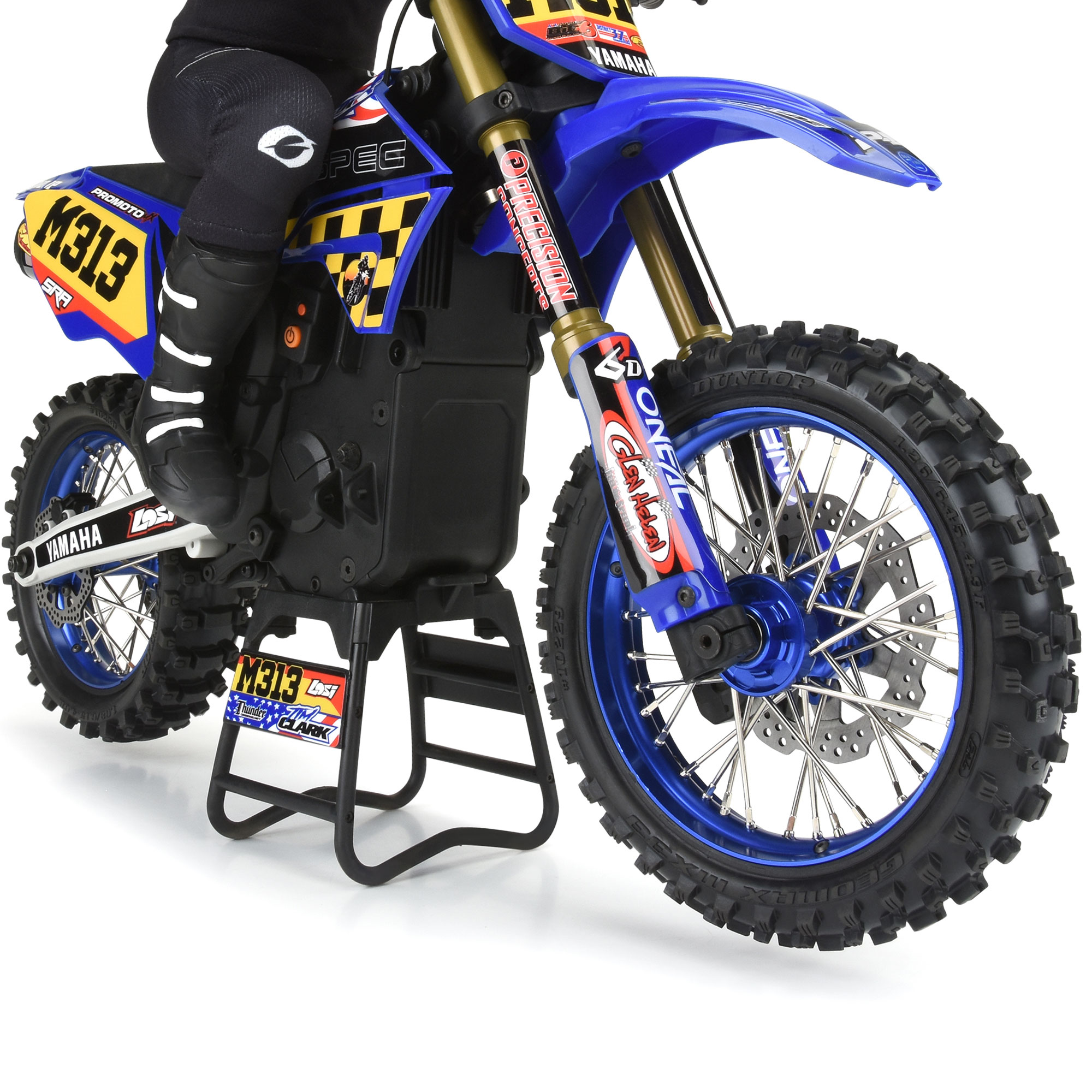 Pro-Line Racing 1/4 Pro-Spec Aluminum V2 Bead Front Wheel Assembled Blue