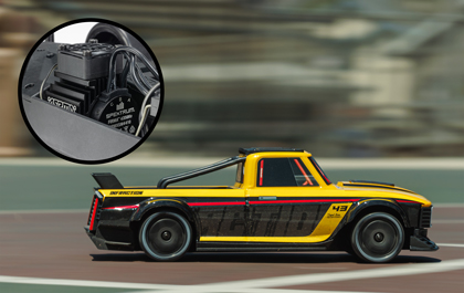 50+ MPH 3S BRUSHLESS PERFORMANCE for the ARRMA INFRACTION GROM 3S BLX 4X4 RTR