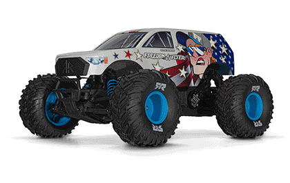 TRUE-TO-LIFE FREEDOM FLYER LIVERY for the ARRMA 1/10 FREEDOM FLYER 223S 2WD RTR Brushless RC Monster Truck