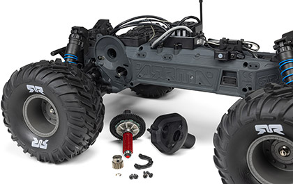 BUILT TOUGH for the ARRMA 1/10 GORGON 223S RC Monster Truck