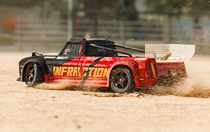 STREET-READY PERFORMANCE for the ARRMA INFRACTION 223S BLX DSC 4X4 RTR RC Truck