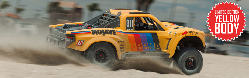 ONLINE EXCLUSIVE & LIMITED EDITION for the ARRMA 1/7 MOJAVE 6S Brushless Desert Truck