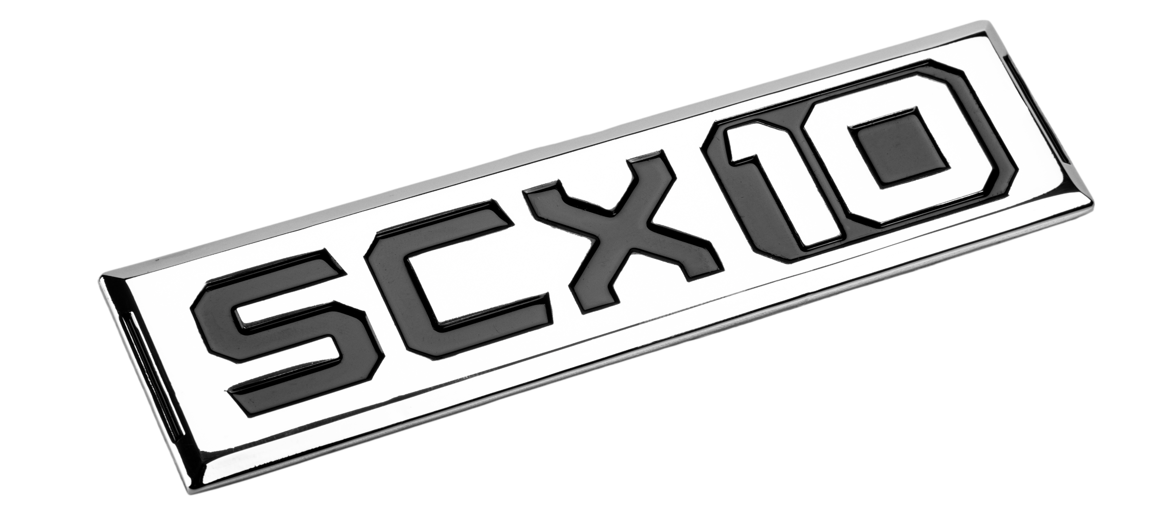 SCX10 metal badge