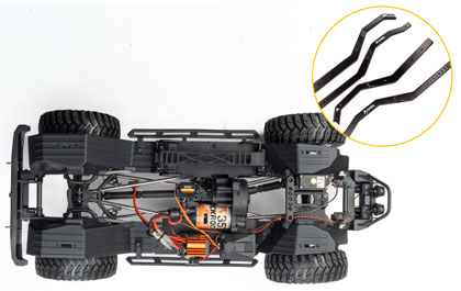 SCX10 III STEEL C-CHANNEL CHASSIS